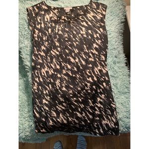 Black and Cream H&M Shift Dress